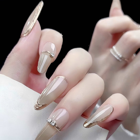 『Dazzling pearls』-[press-on-nails]-Cupid Fantasy-Beauty&Fashion