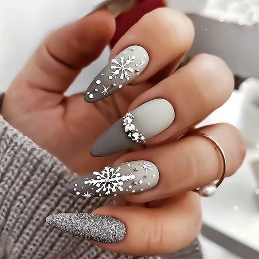 『Snowflake Miracle』-[press-on-nails]-Cupid Fantasy-Beauty&Fashion