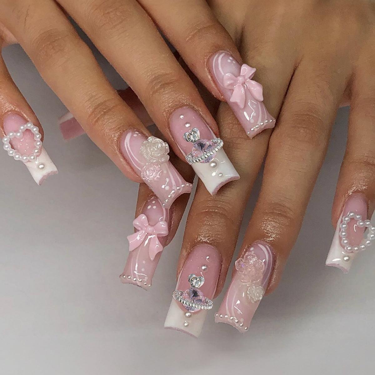 『Sweet Promise』-[press-on-nails]-Cupid Fantasy-Beauty&Fashion