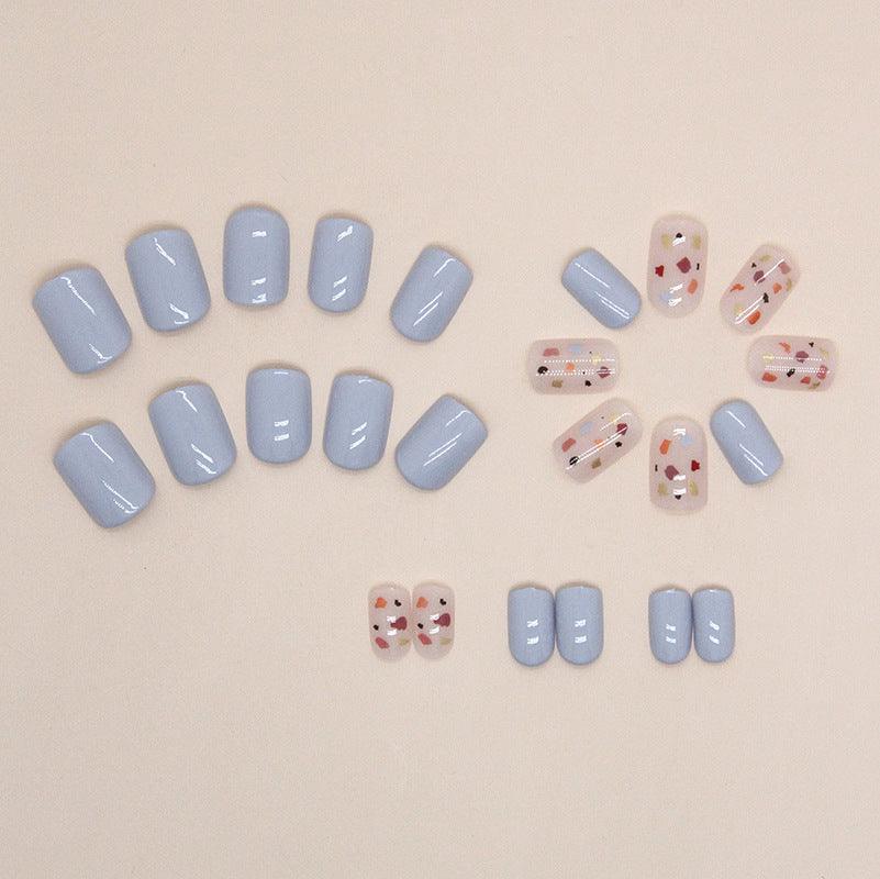 『Blue Shard』-[press-on-nails]-Cupid Fantasy-Beauty&Fashion