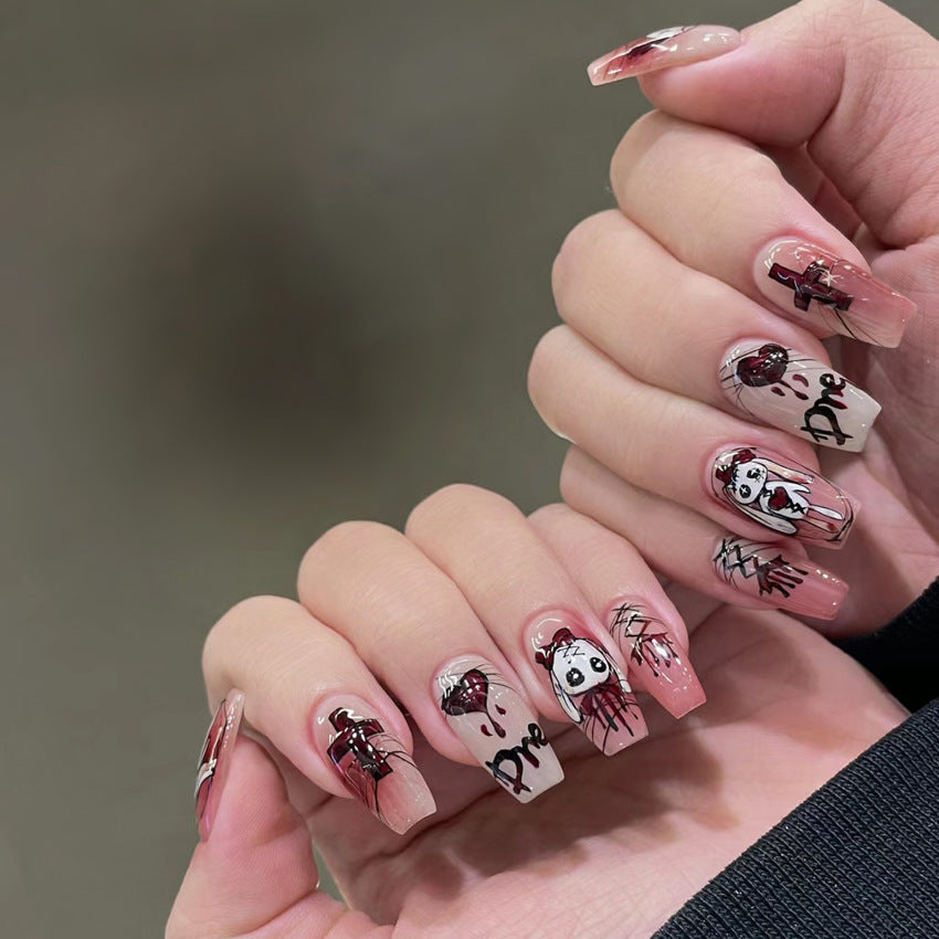 『Broken Rabbit』-[press-on-nails]-Cupid Fantasy-Beauty&Fashion