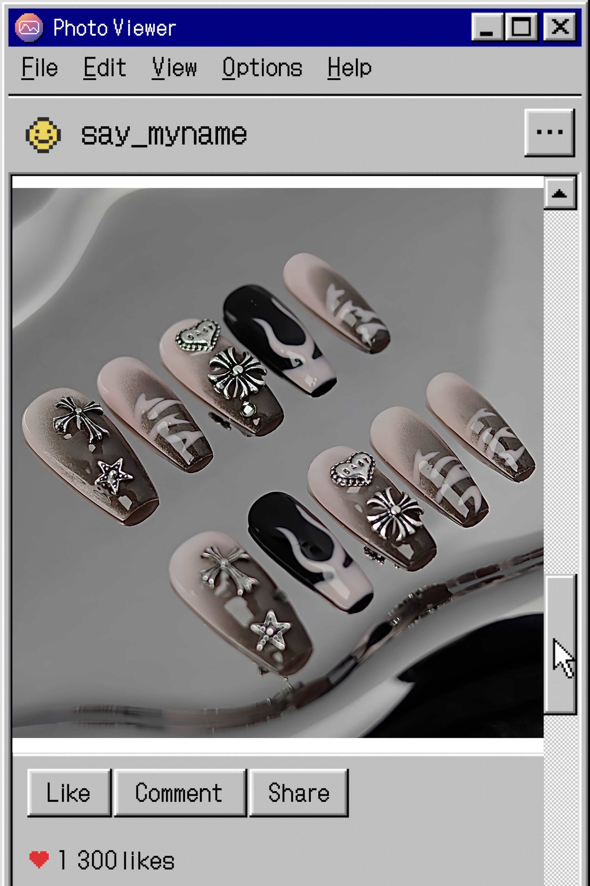 『Watching U』-[press-on-nails]-Cupid Fantasy-Beauty&Fashion-fakenail-nailart