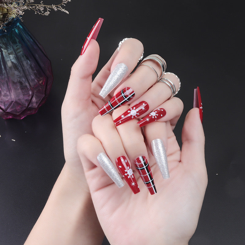 『Glorious Christmas』-[press-on-nails]-Cupid Fantasy-Beauty&Fashion